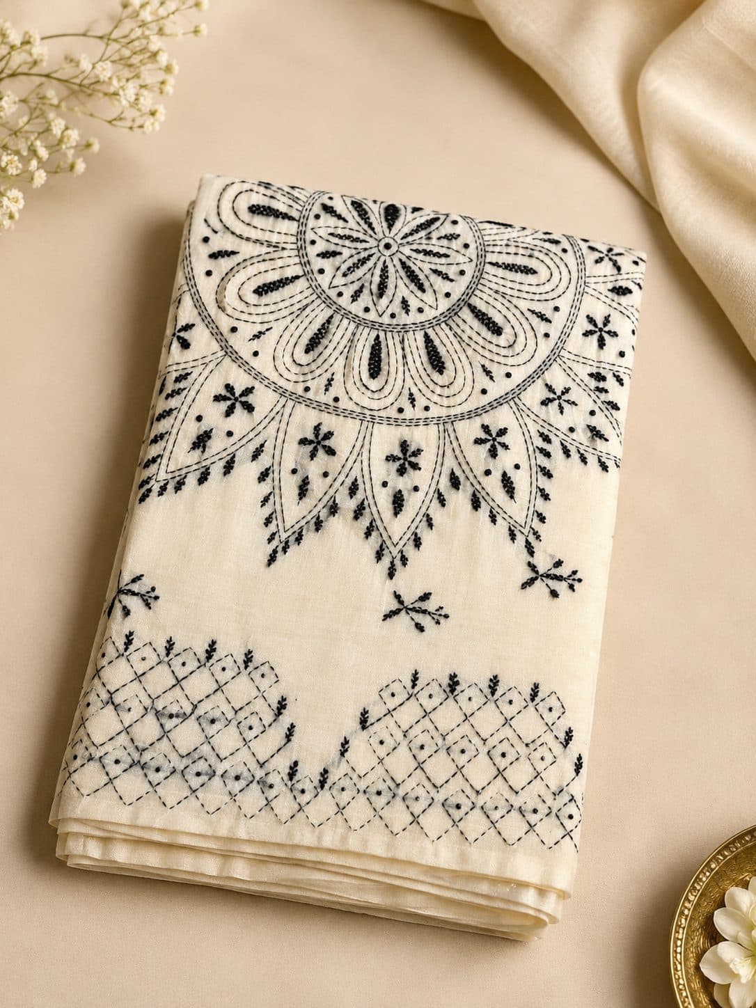 Assam Silk Kanta Work Saree — image 1